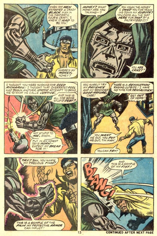Illustration for article titled 10 Times Doctor Doom's Dignity Went Down The Toilet